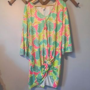 Viv & Lou Tropical Tunic Sz XXL
